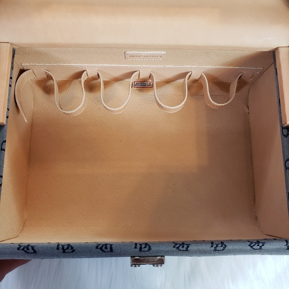 Vintage RARE Dooney & Bourke Signature Train case - Picture 6 of 8